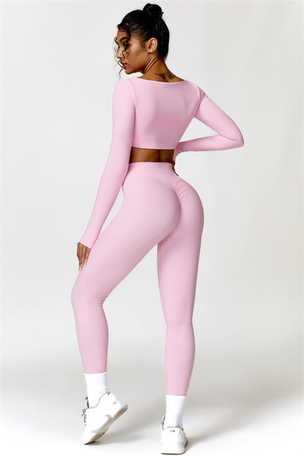 Olivia Crop Top Leggings 2-Piece Set