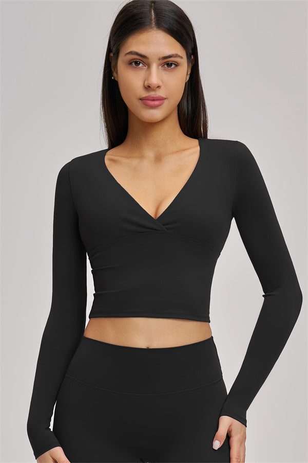 The Swoon Long Sleeve Crop top