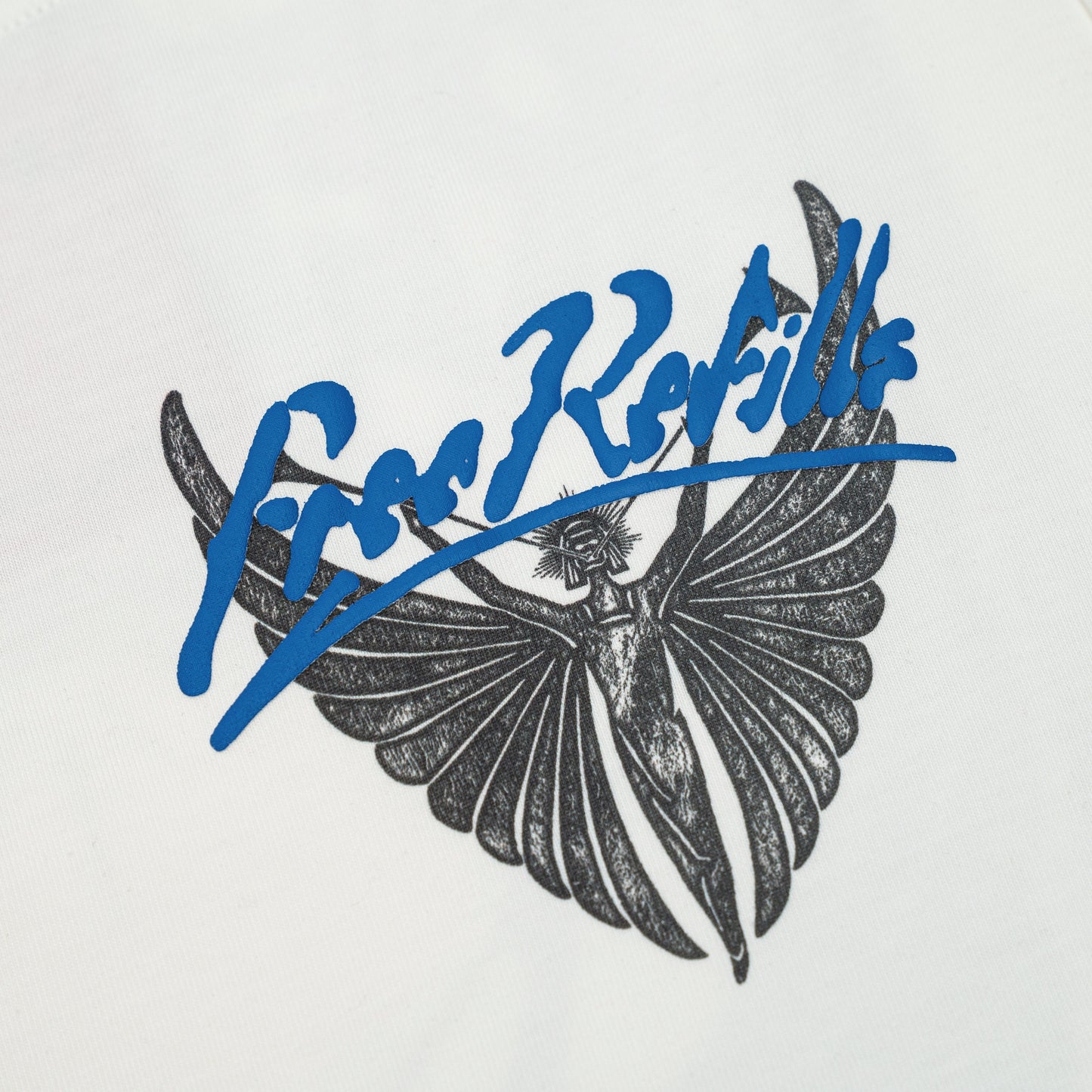 Angel Cut-Off Tee - White