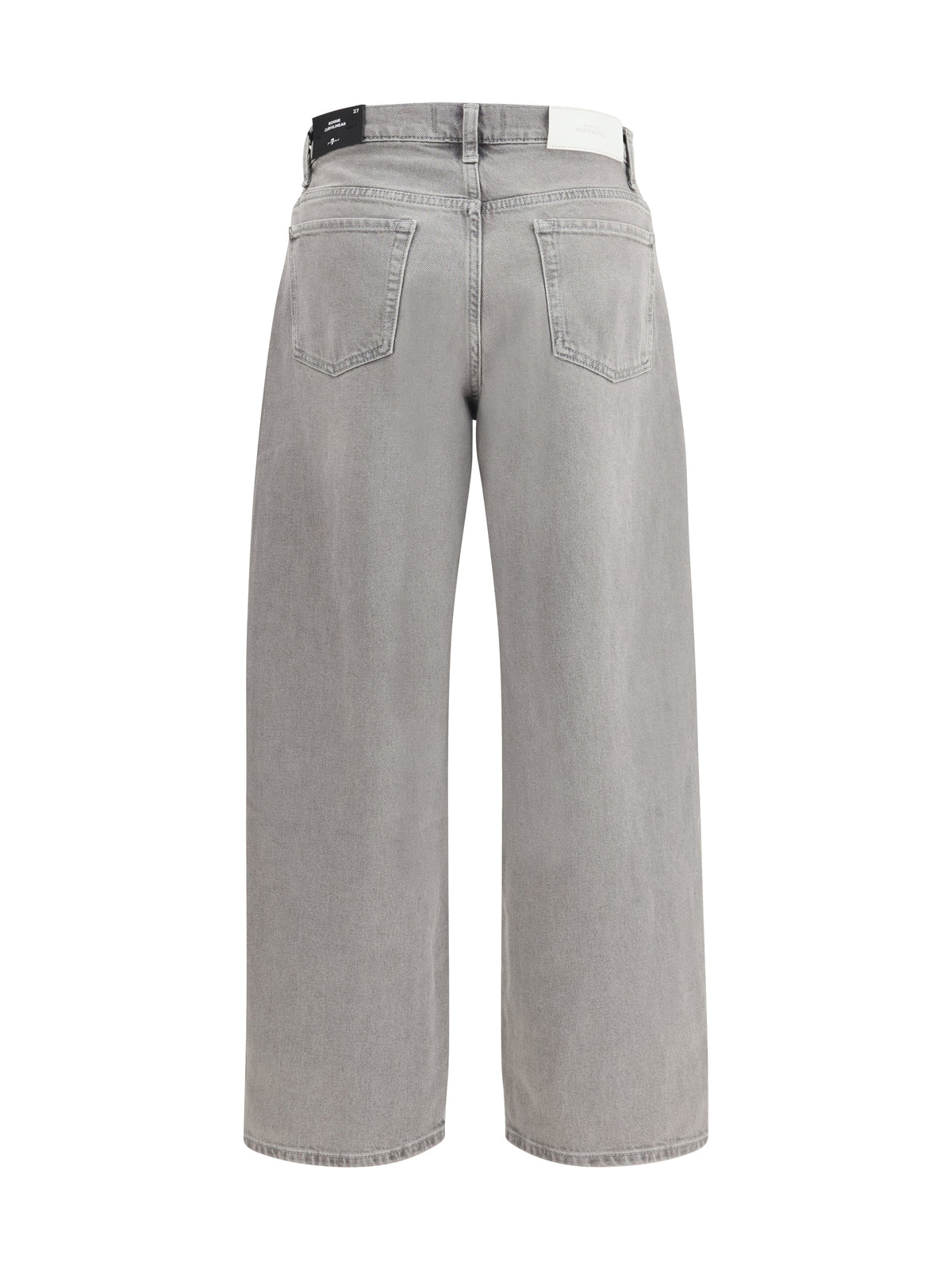 Bonnie Curvilinear Baggy Jeans in Steel