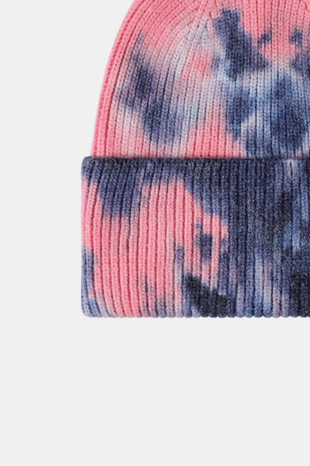 Beanie Hat - Colorful Tie-Dye - Knit
