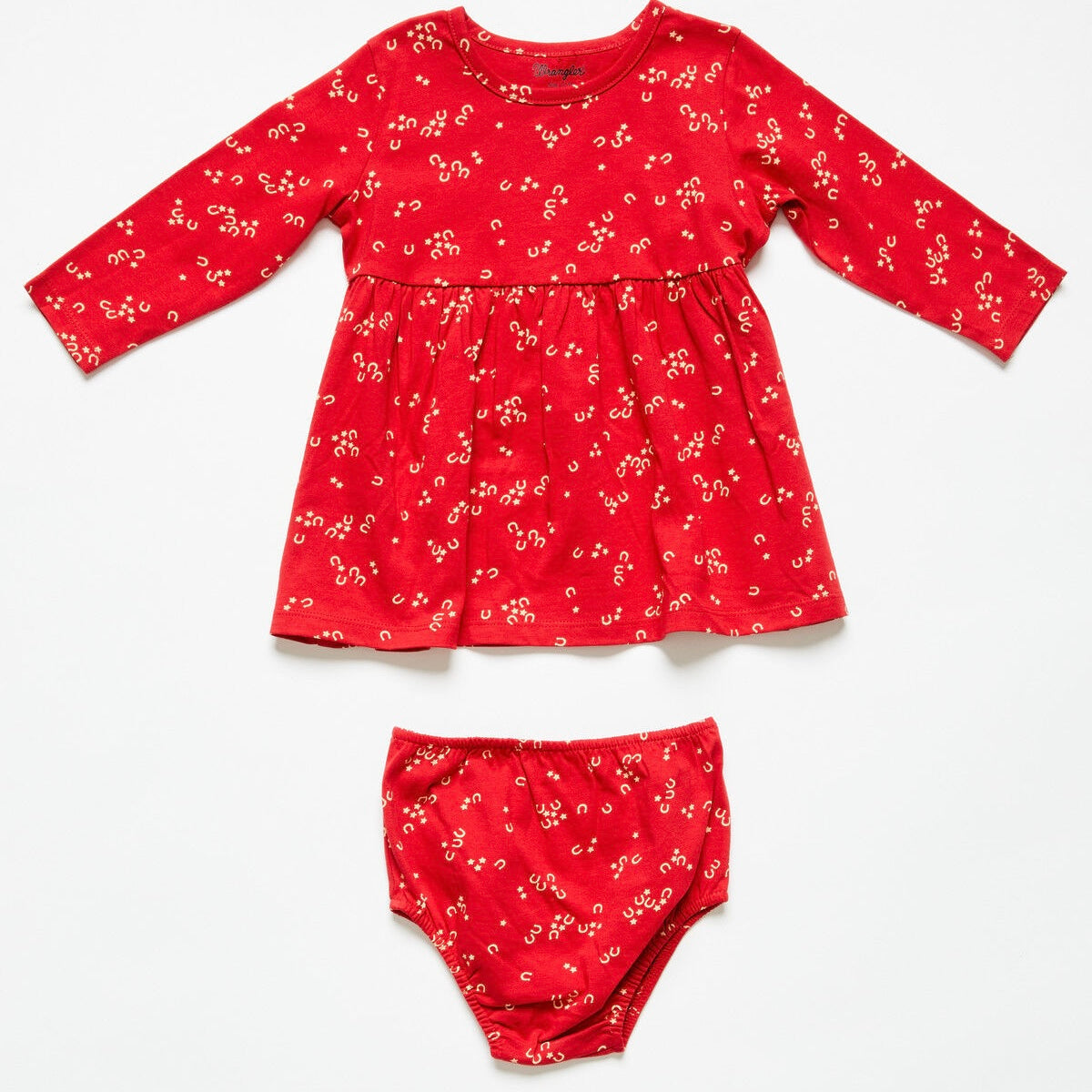 Red Horseshoe Dress | Wrangler Girls