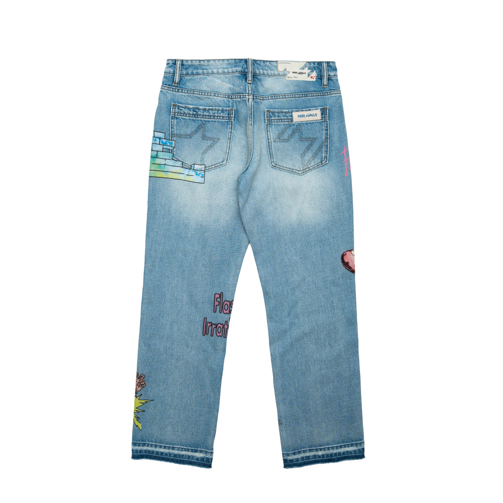 Floyd Denim Pants - Blue