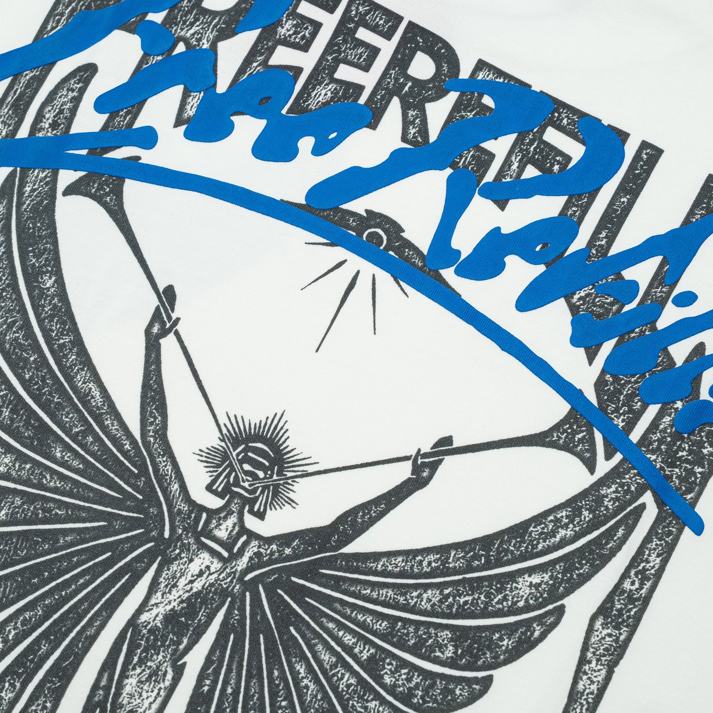 Angel Cut-Off Tee - White