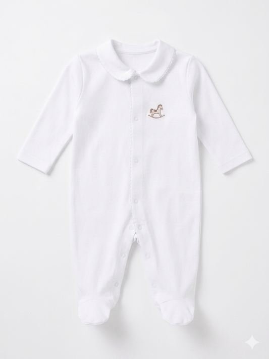 Baby GI - Cotton Rocking Horse Footie