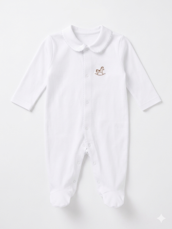 Baby GI - Cotton Rocking Horse Footie