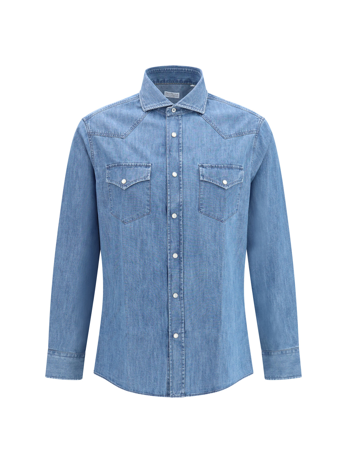 Shirt Easy Fit Medium Wash Denim