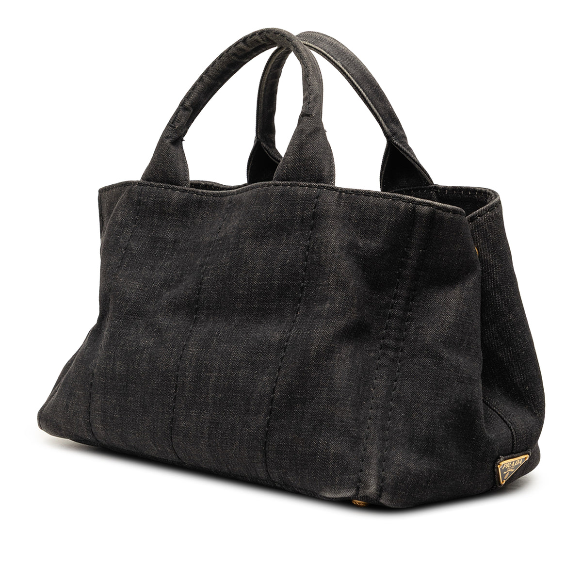 Satchel Canapa Denim (Pre-Owned)