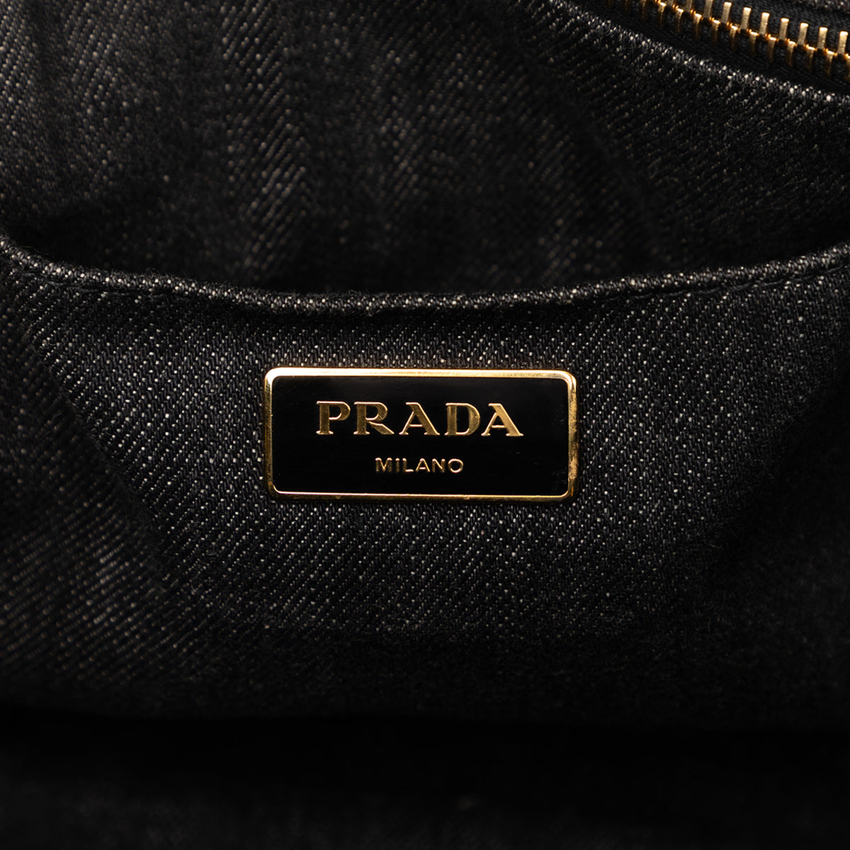 Satchel Canapa Denim (Pre-Owned)
