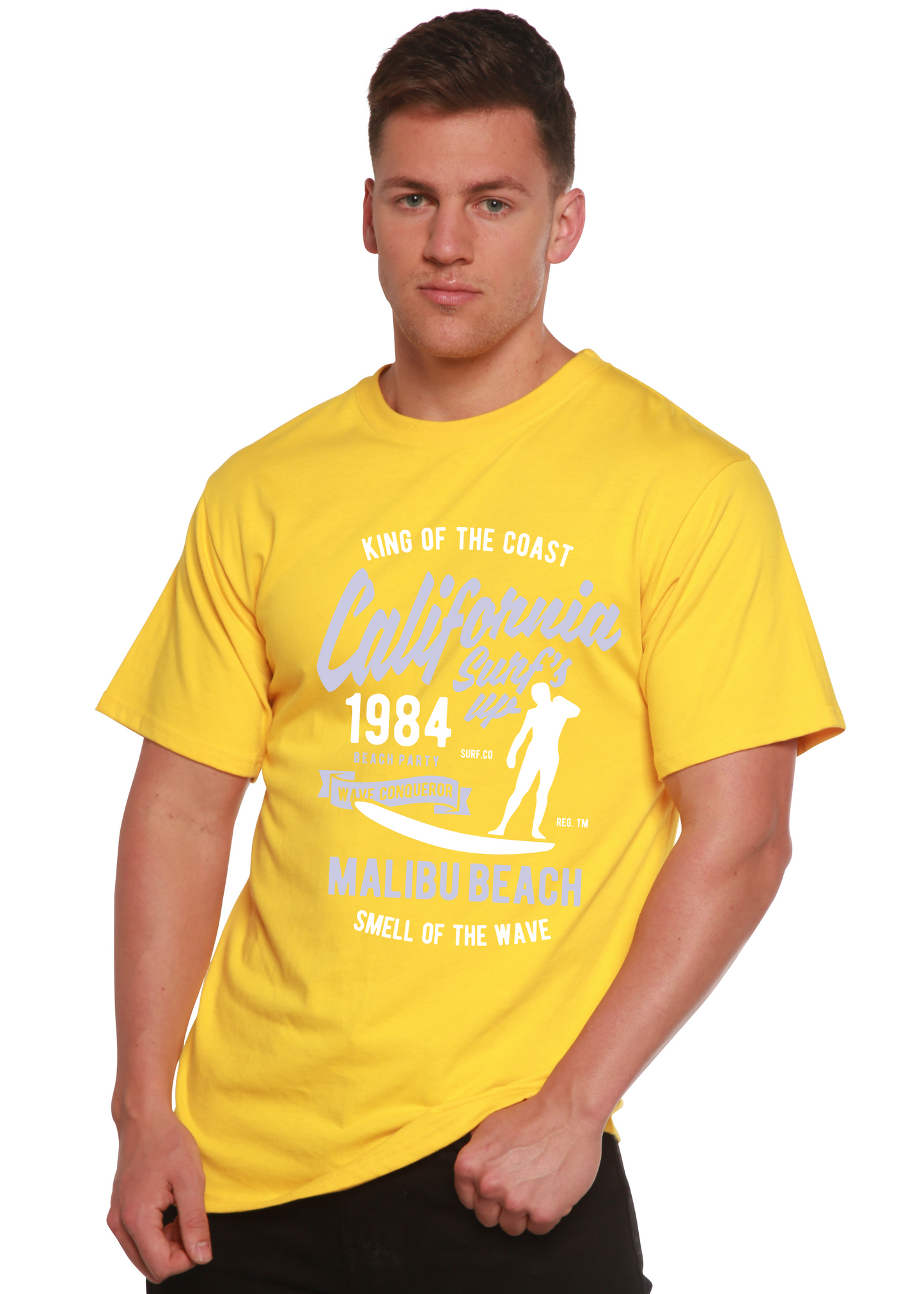 California 1984 Spun Bamboo® Men's Bamboo Viscose/Organic Cotton Short Sleeve Graphic T-Shirt