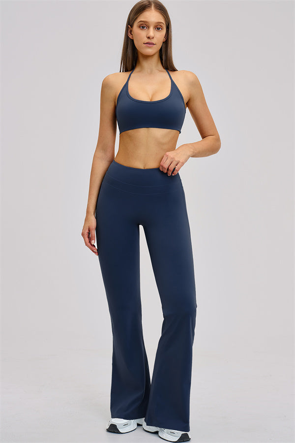 The Stride Sports Bra Flared Leggings 2-Piece Set