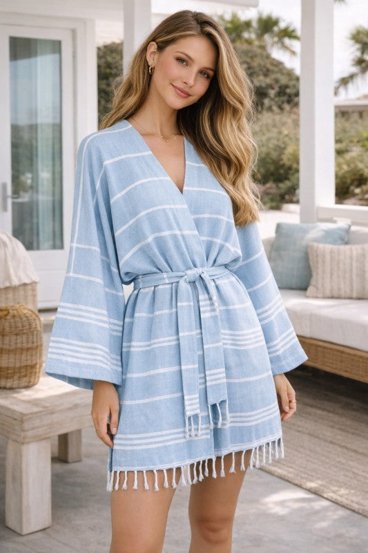 Unisex Cotton Robe, for Bath, Beach and Spa, Made
