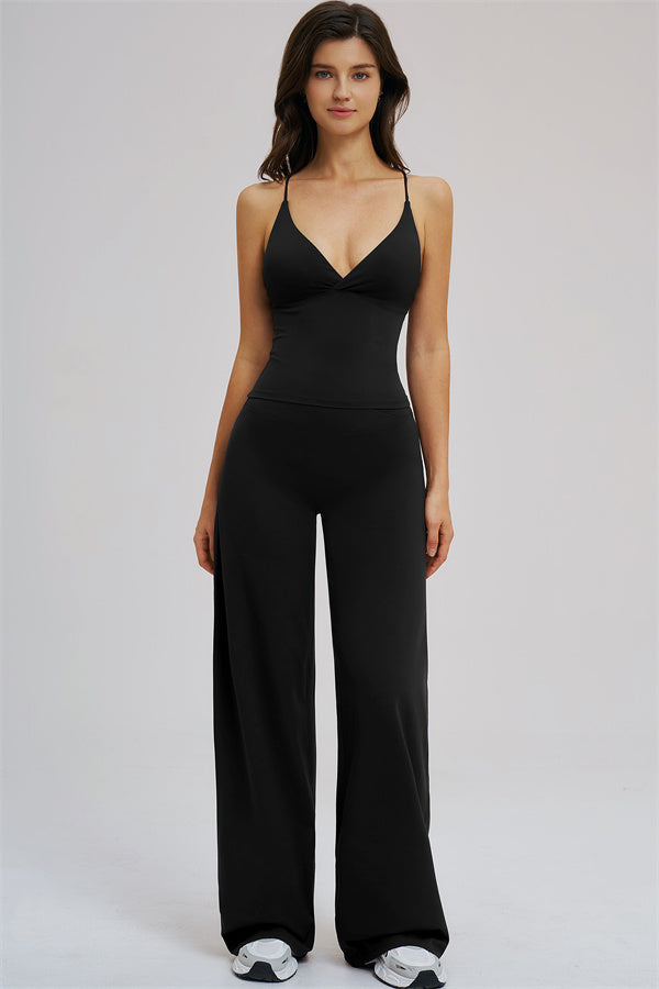 The Mosaic Tank Top Straight Leg Pants 2-Piece Set