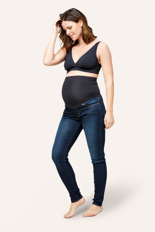 Soho Skinny Over the Belly Maternity Jean