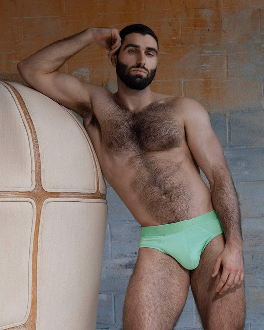Flex Low Rise Brief Sage Green