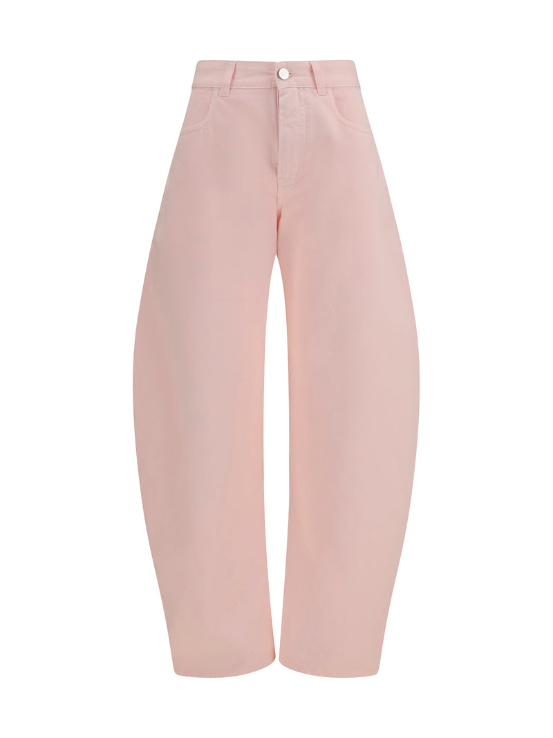 Jeans Barrel Pale Rose