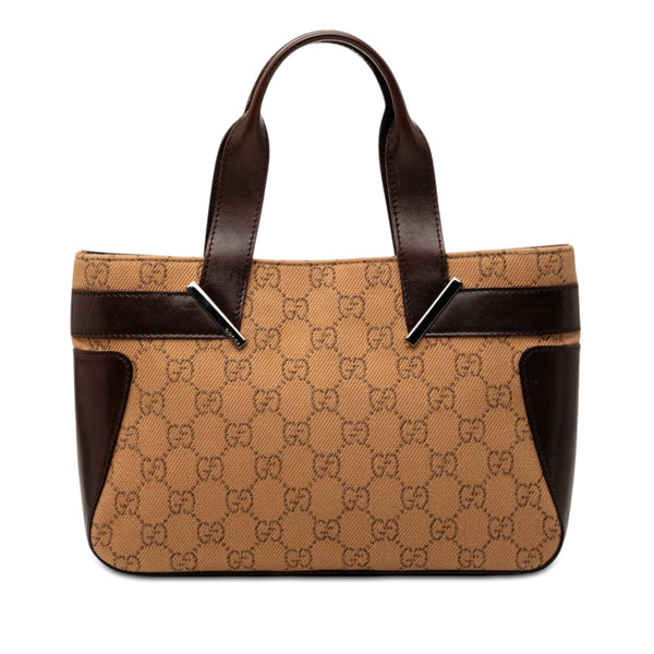 Handbag Denim Brown
