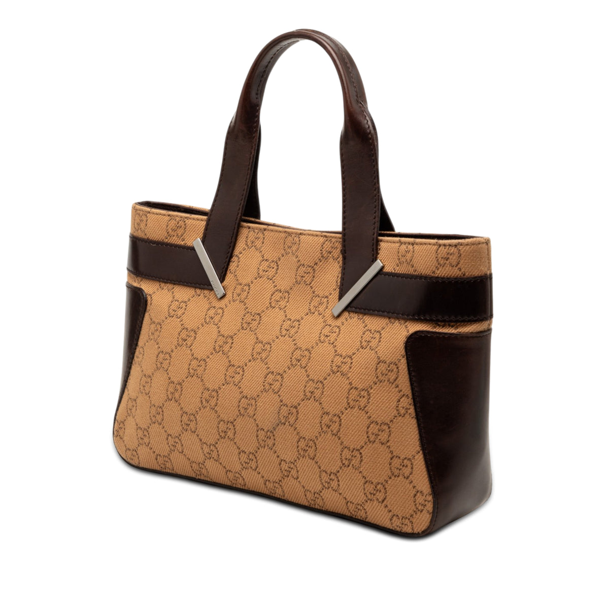 Handbag Denim Brown