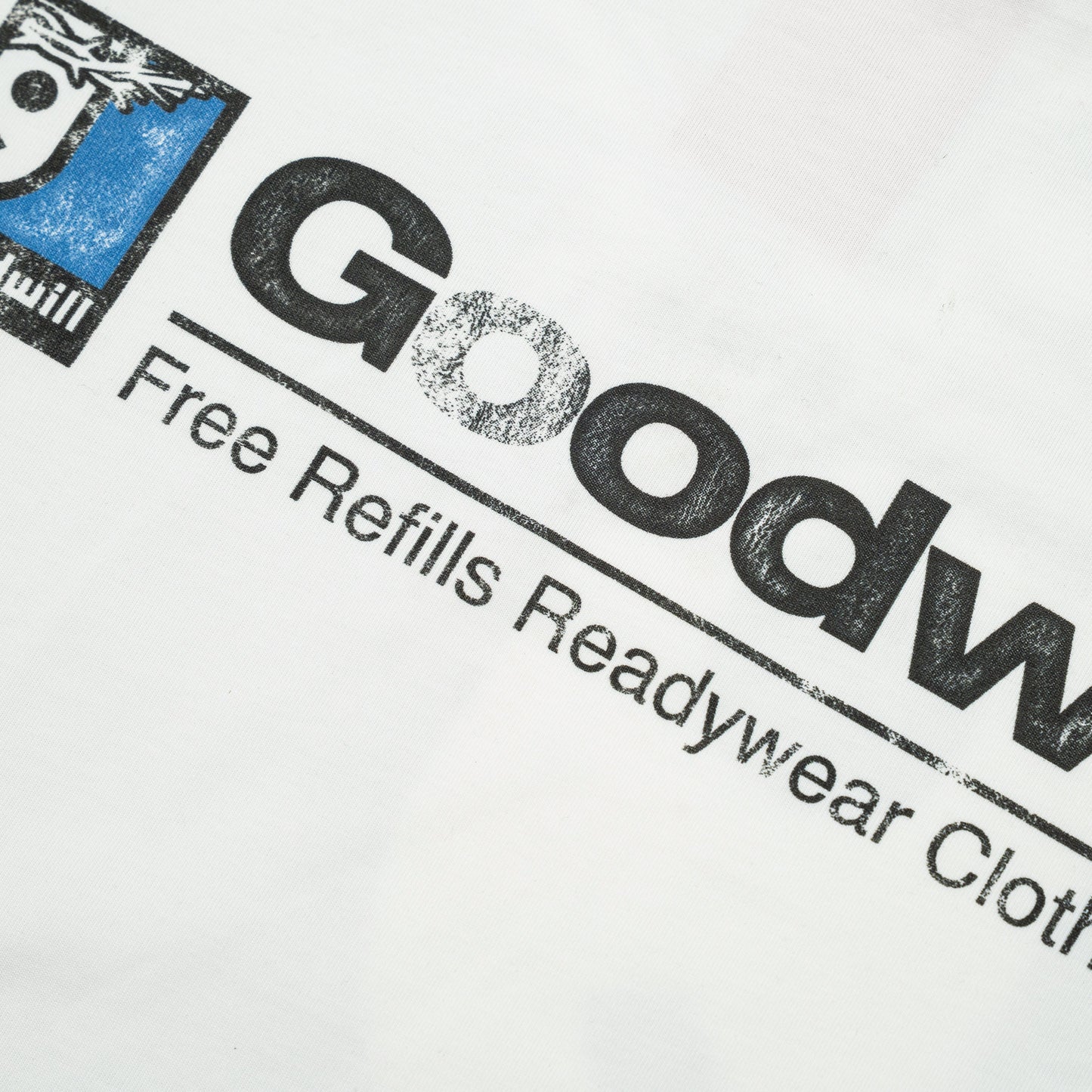Goodwill Cut-Off Tee - White