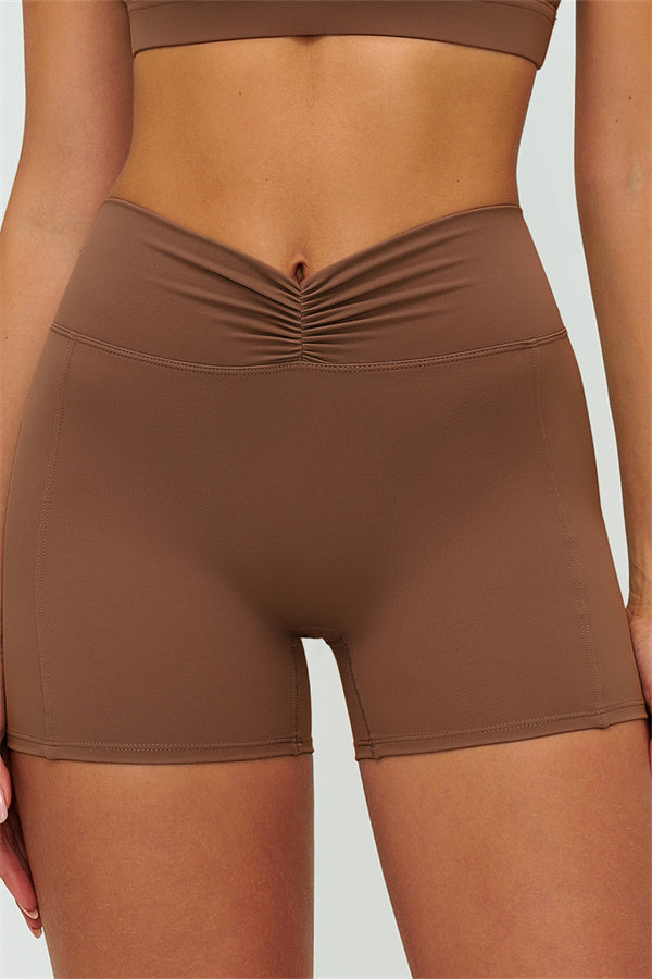 The Lushness Y-Back Sports Bra Shorts 2-Piece Set