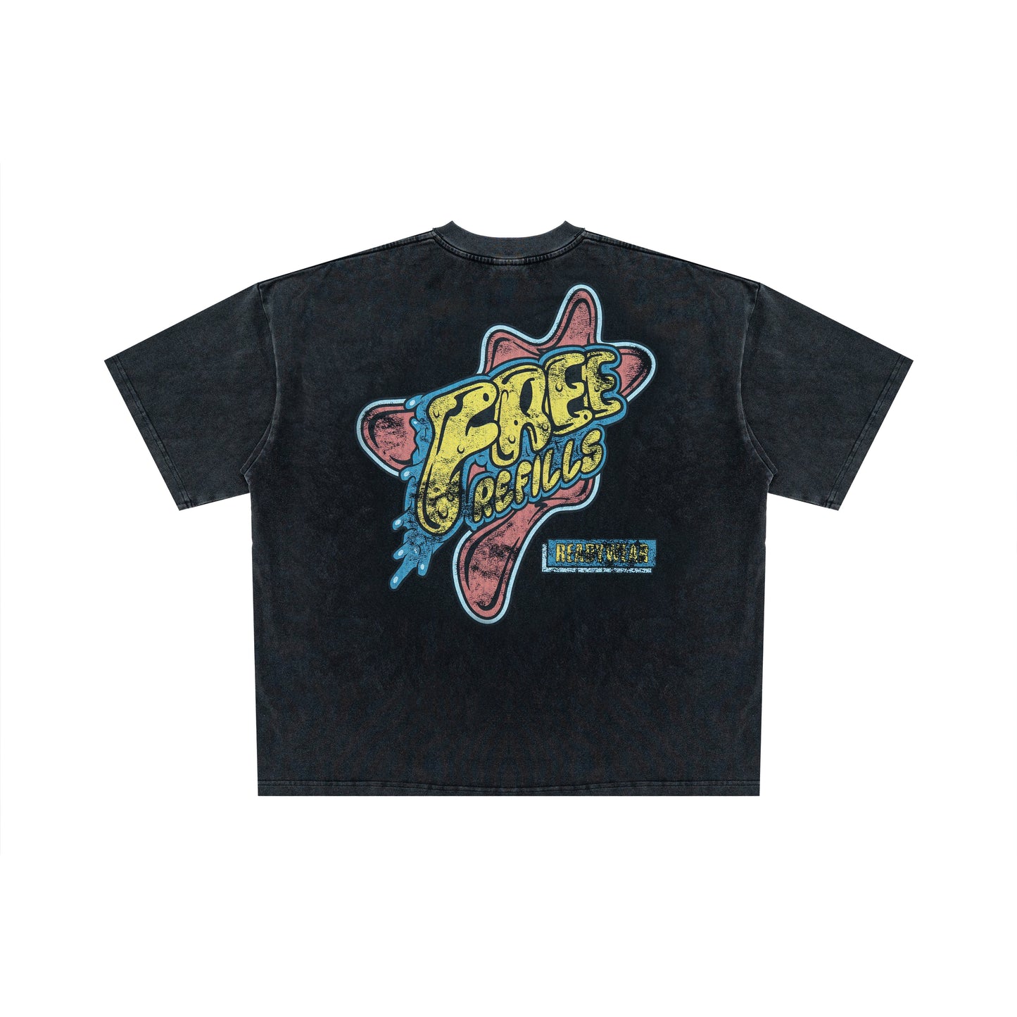 Amoeba Tee - Vintage Black