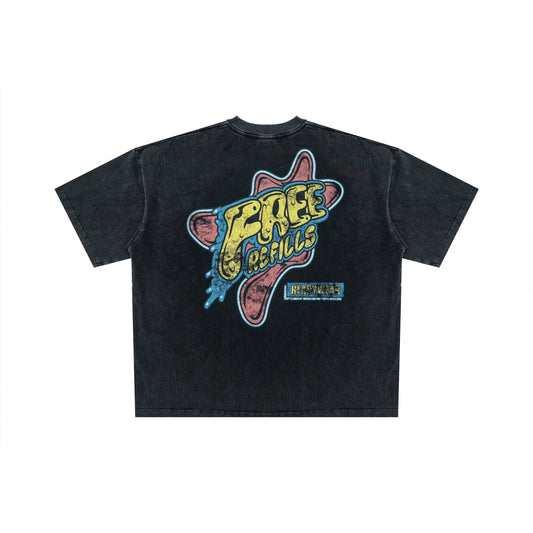 Amoeba Tee - Vintage Black