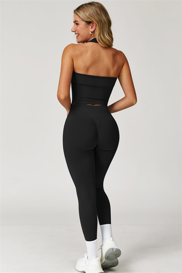 The Delight Jacket Sports Bra Leggings 3-Piece Set