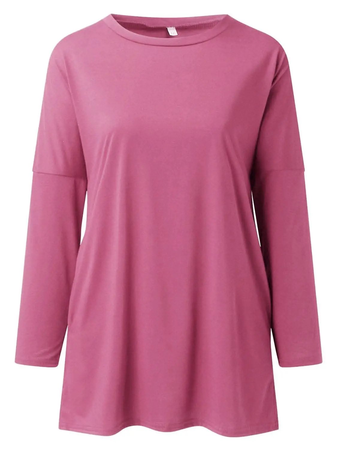 Trendsi Pocketed long sleeve tee - chic style