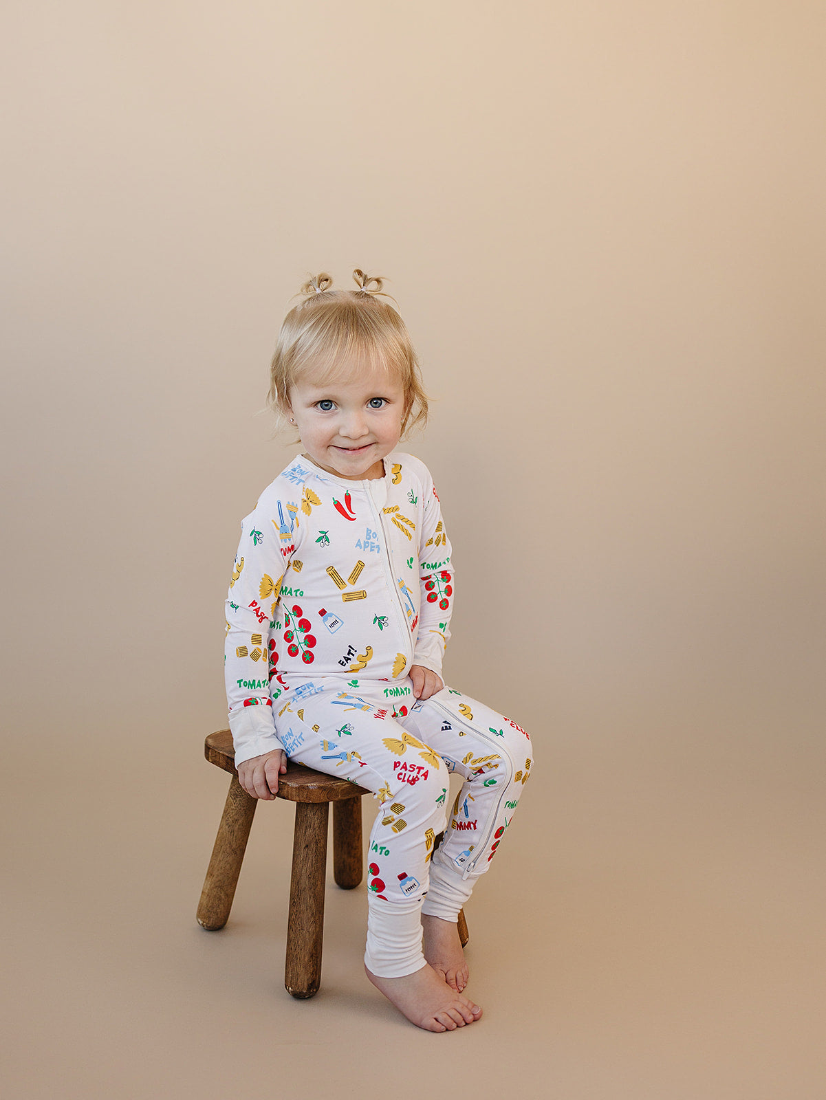 Bamboo Zip Romper | Pasta Club