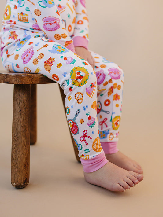Bamboo Two Piece Set | Breakfast Whimsy