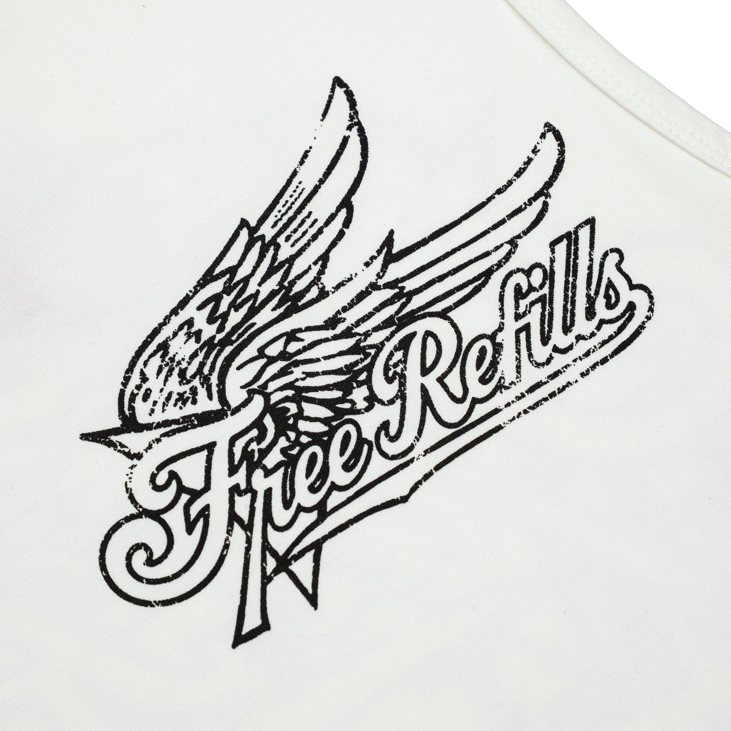 Service Cut-Off Tee - White