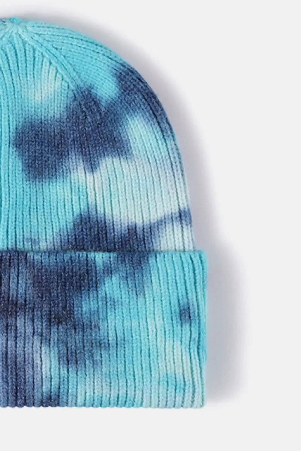 Beanie Hat - Colorful Tie-Dye - Knit