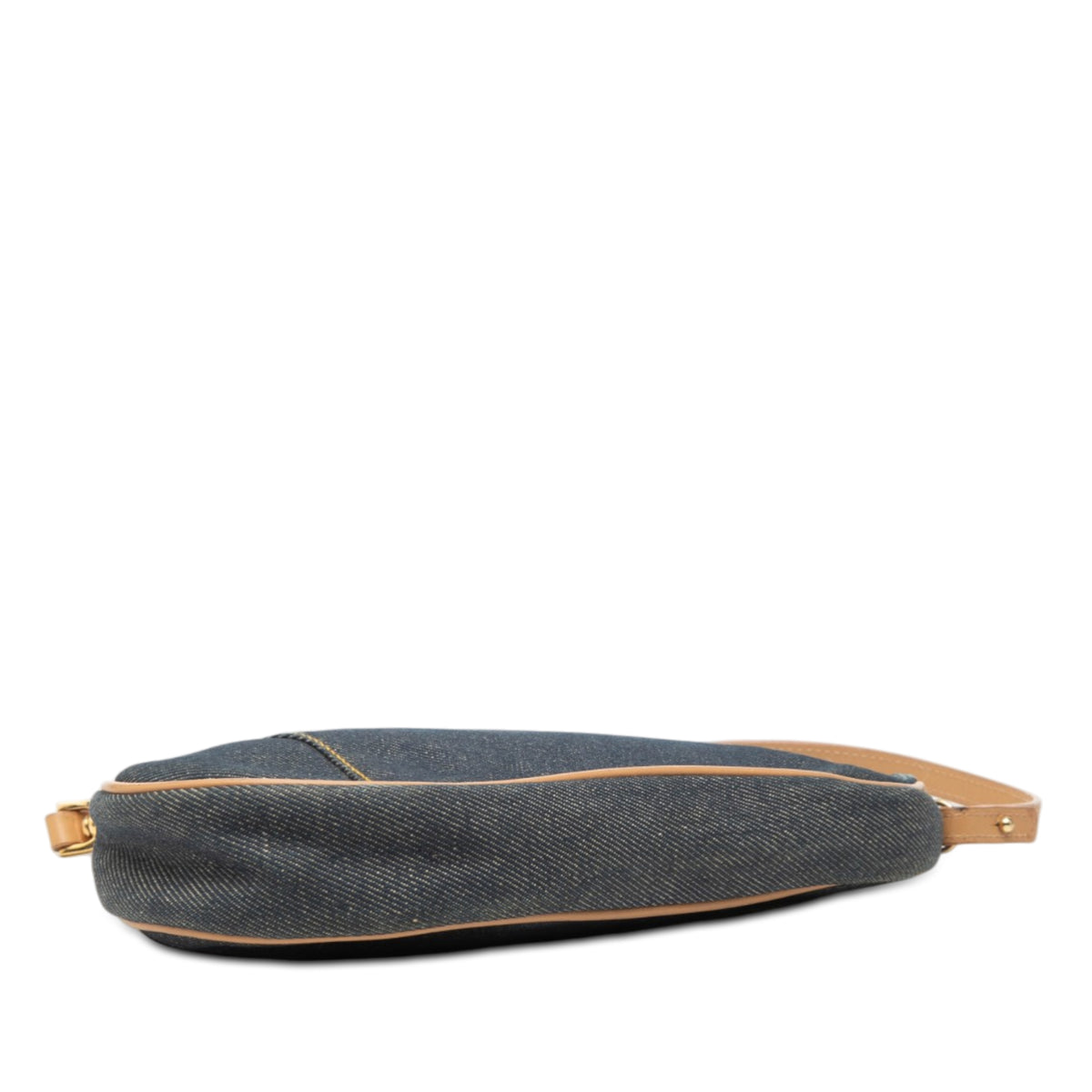 Dior Pochette Mini Saddle Denim, view 3