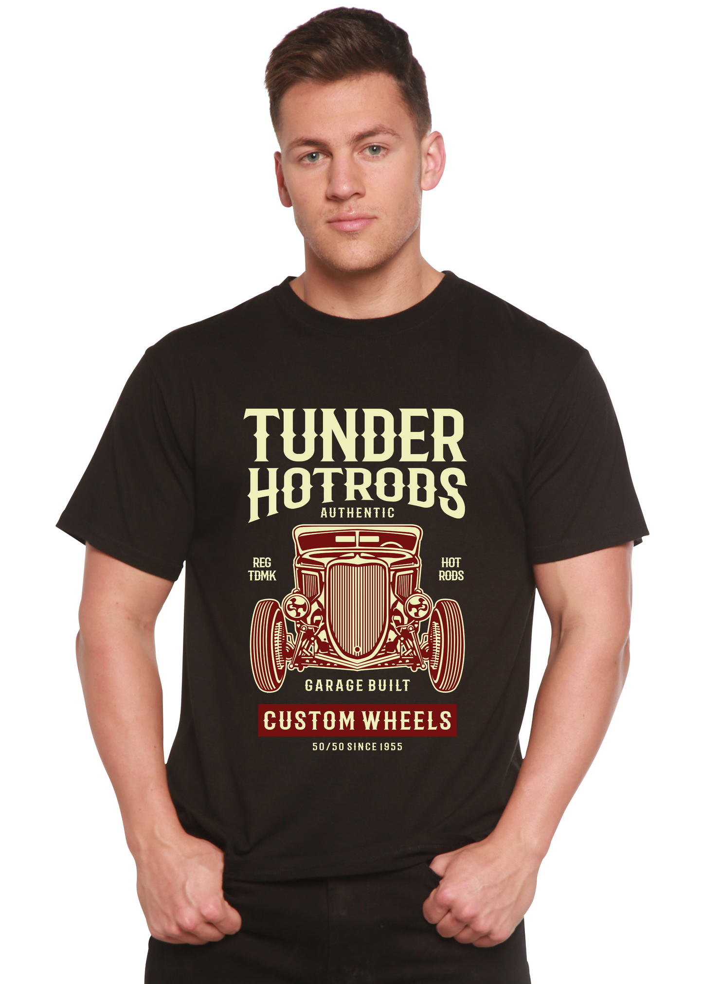 Thunder Hot Spun Bamboo® Men's Bamboo Viscose/Organic Cotton Short Sleeve Graphic T-Shirt