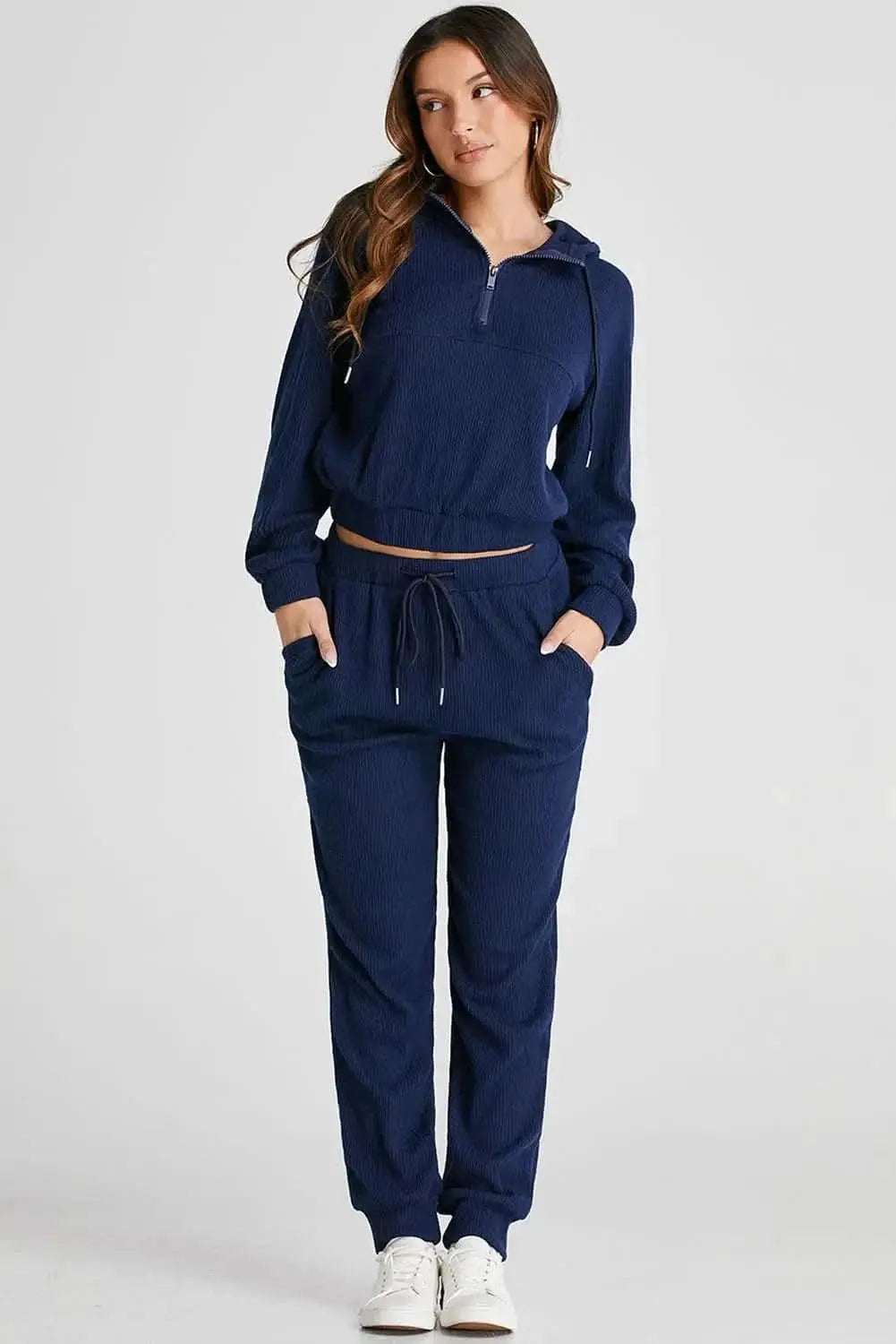 Trendsi Cozy Activewear Set Women's Loungewear Hoodie & Joggers - Comfortable & Stylish