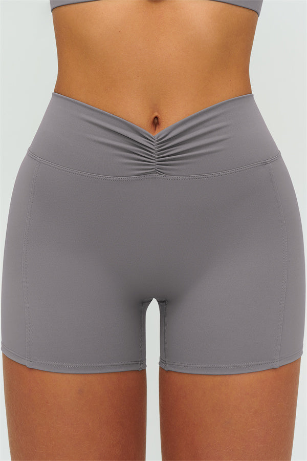 The Lushness Y-Back Sports Bra Shorts 2-Piece Set