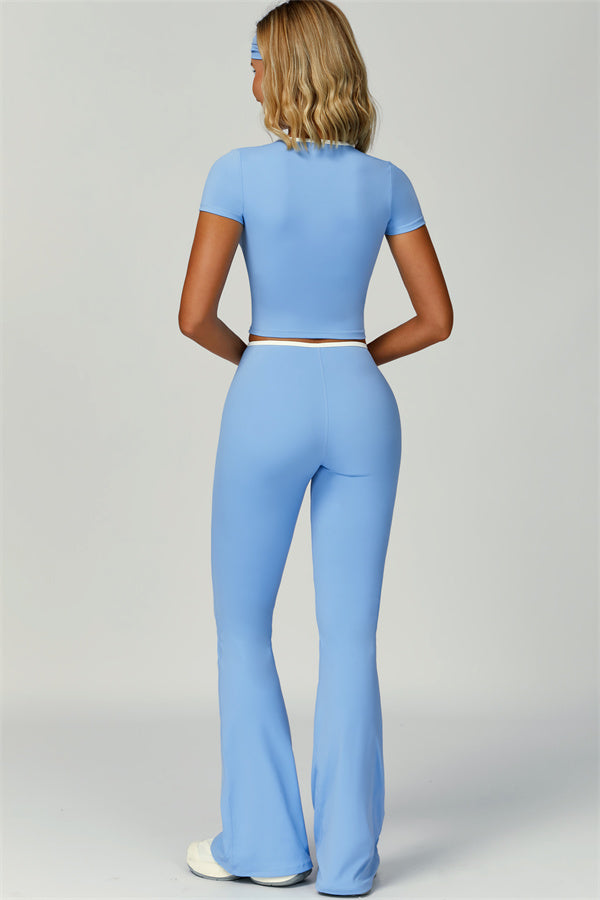 The Skyline Flared Tie Leggings