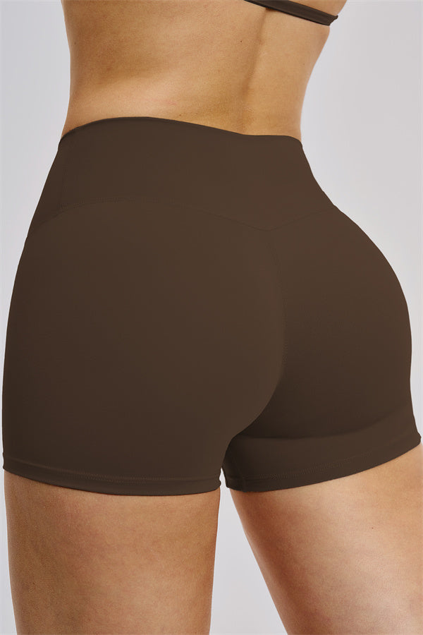The Zestful Long Sleeve Crop Top Shorts 2-Piece Set
