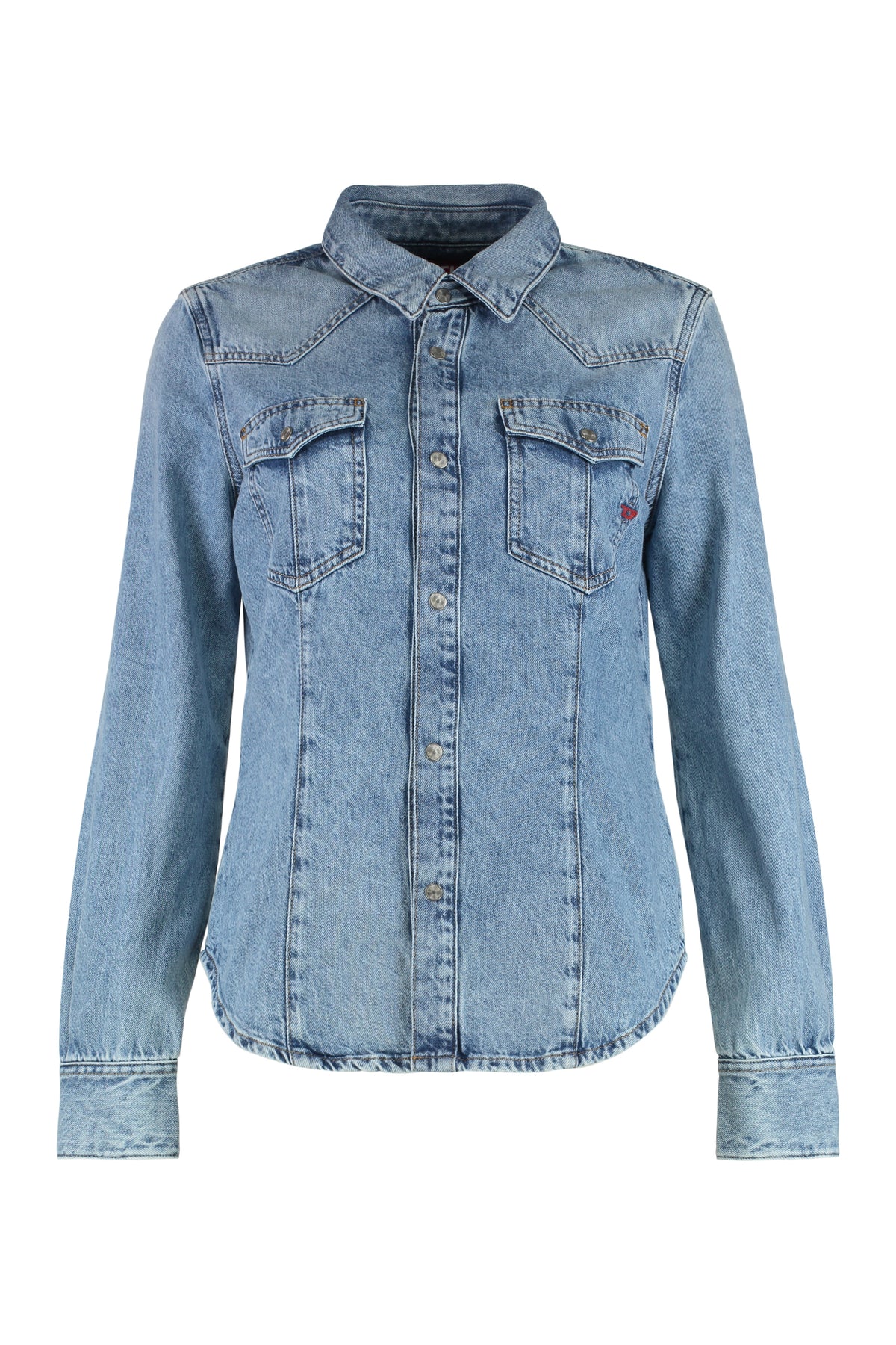 Diesel De-Waves Denim Shirt, view 3