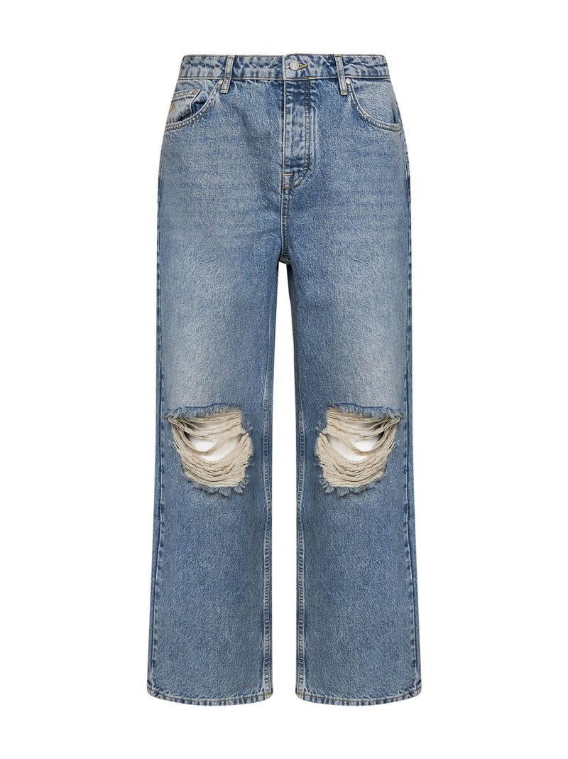 R3 Baggy Ripped Jeans