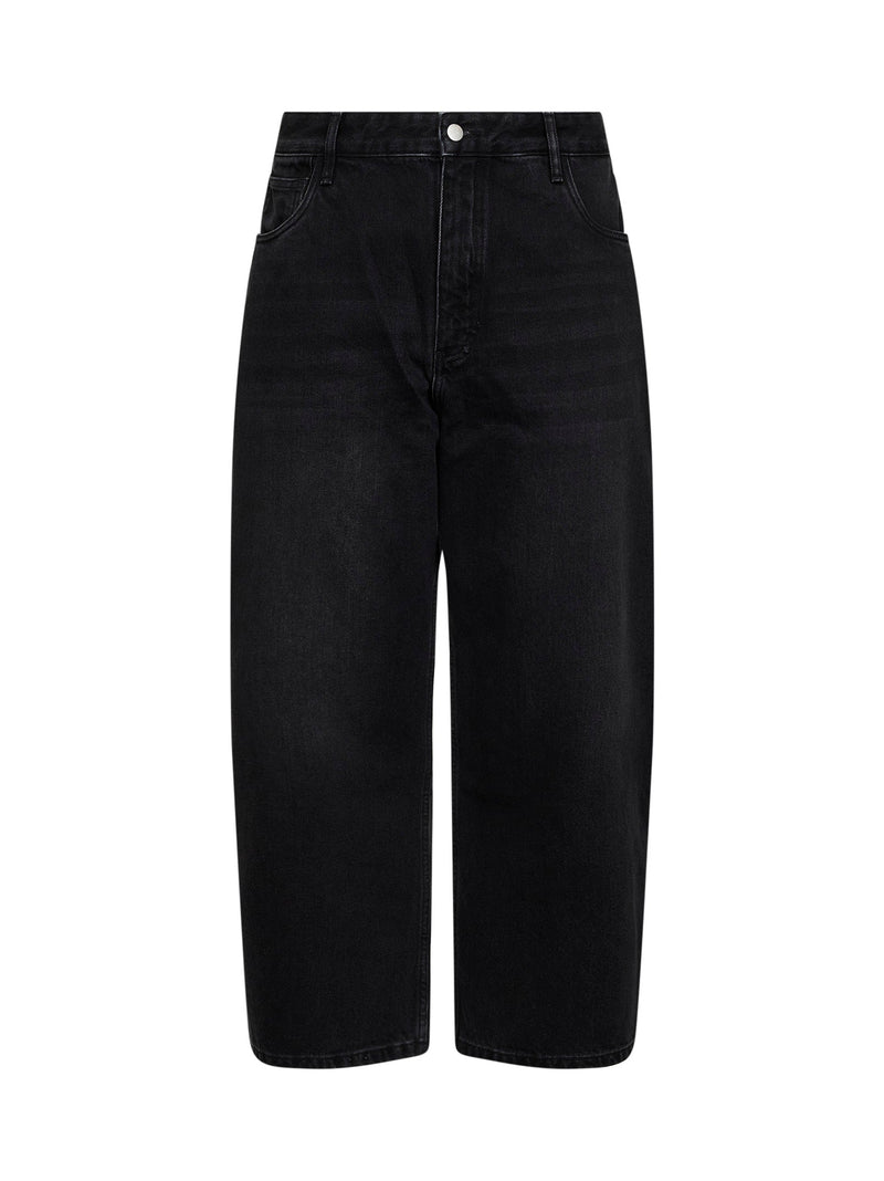 Paolo Jeans Washed Black Cotton