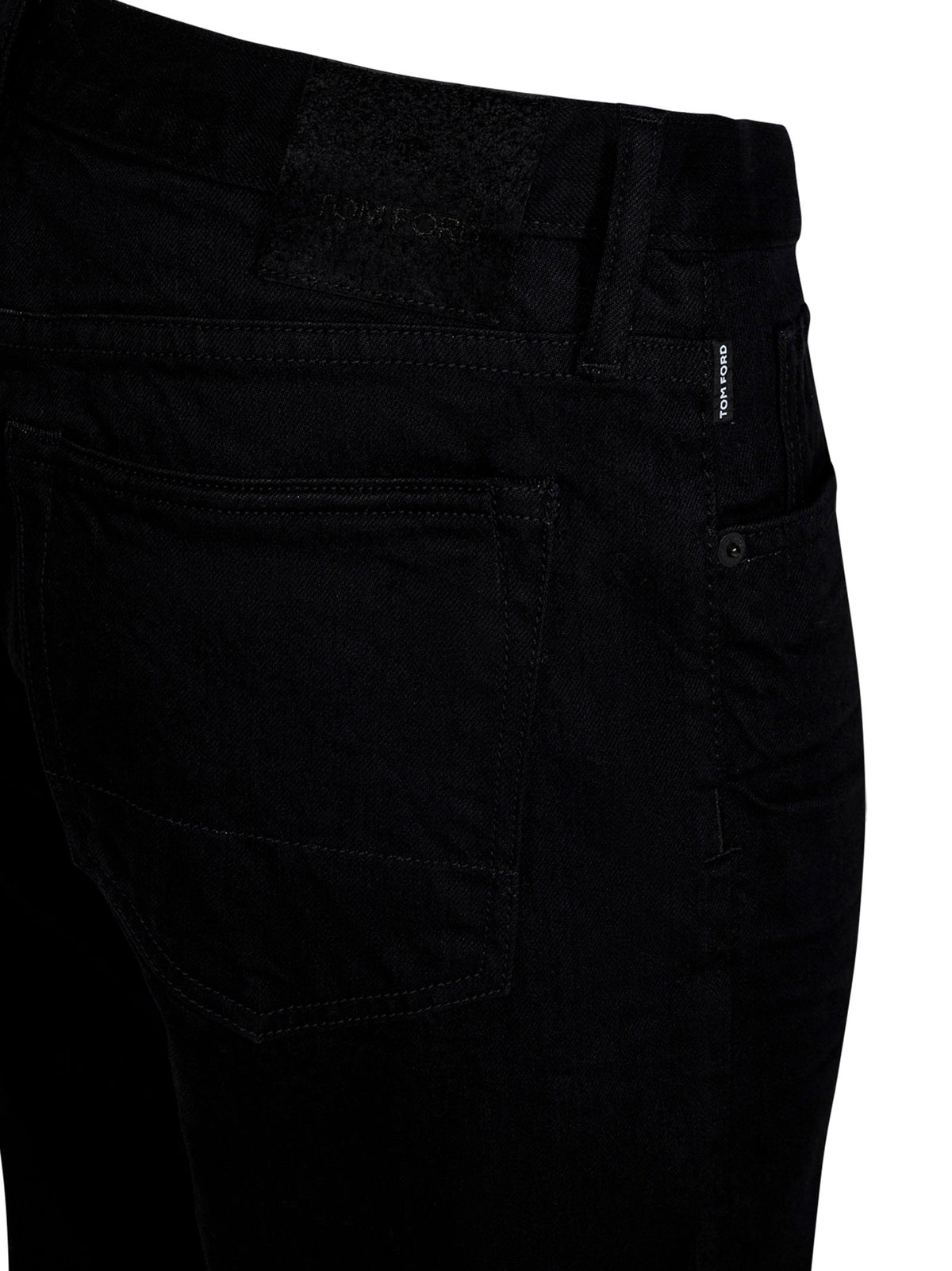 Slim Jeans in Washed Black