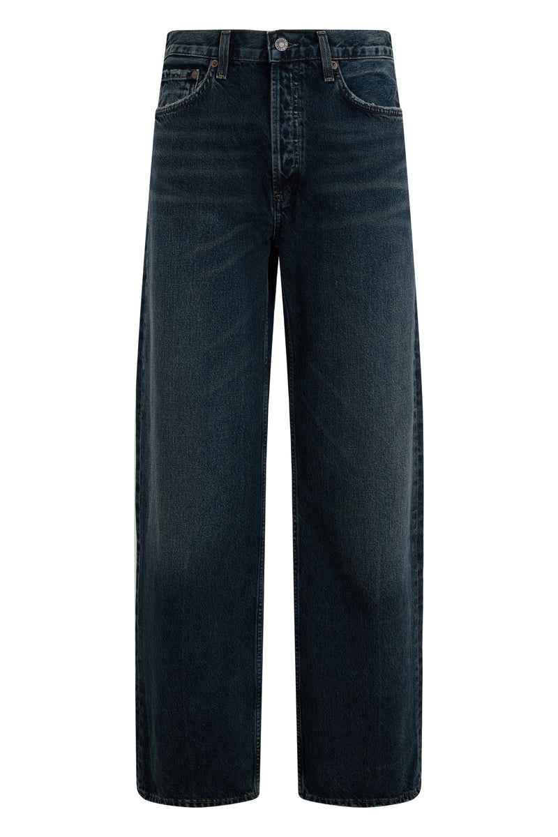 AGOLDE Balloon Fit Jeans in Dark Blue