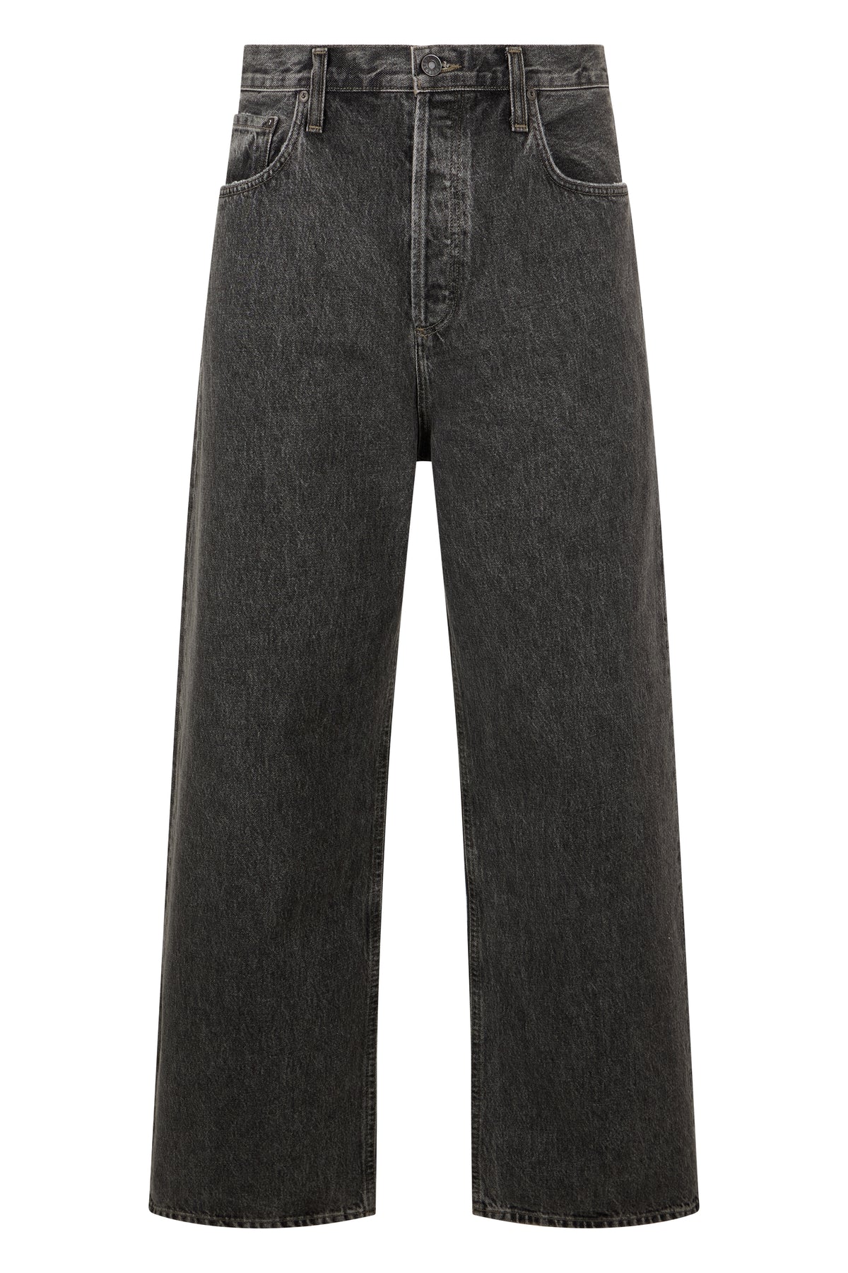 Loose Denim Pants Grey