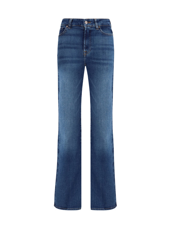 Slim Illusion Bootcut Jeans in Moonwater
