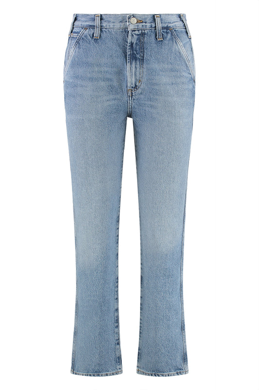 Cooper High-Rise Straight Jeans