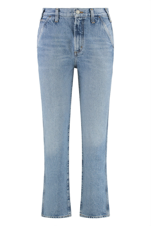 Cooper High-Rise Straight Jeans