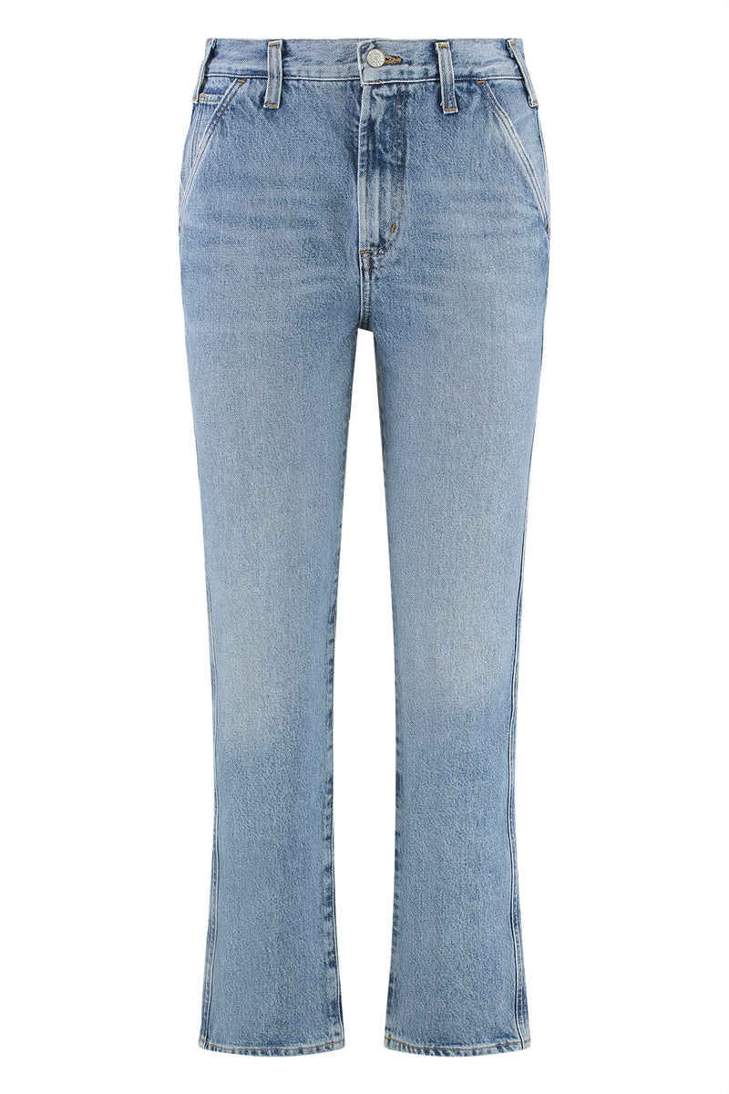 Cooper High-Rise Straight Jeans