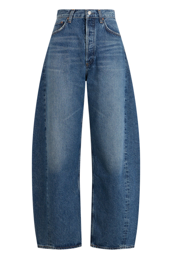 Balloon Jeans in Inky Blue Denim