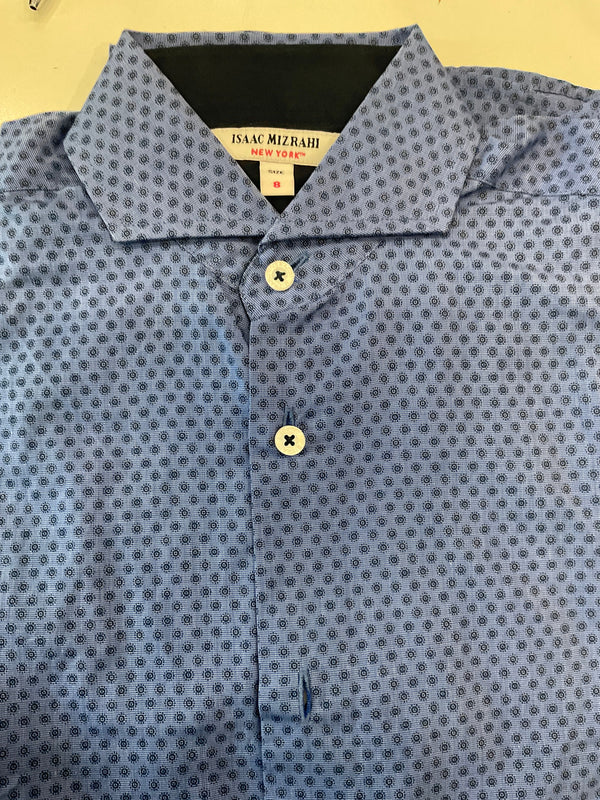 Isaac Mizrahi - Blue Button Down Shirt